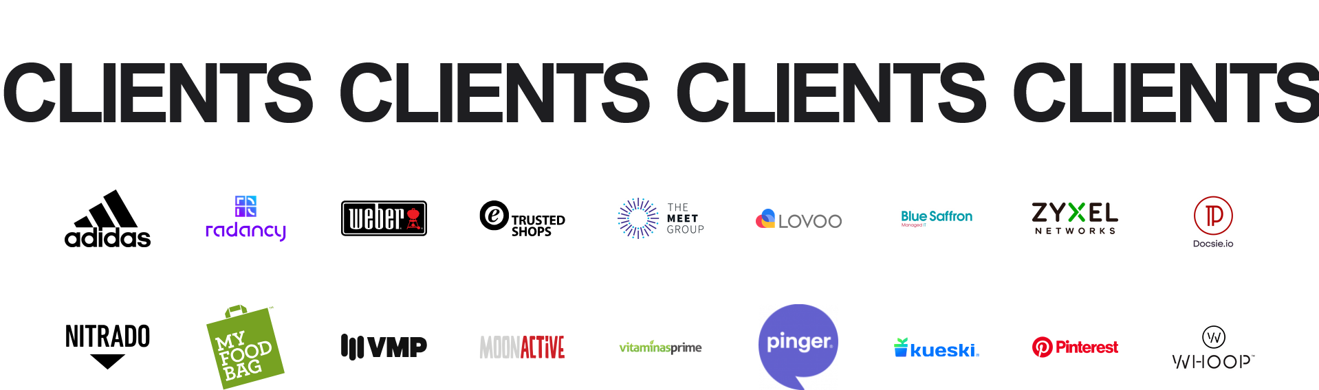 Image of Infinite Hooray Clients